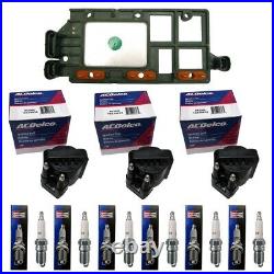 Ignition Control Module +3 OEM Ignition Coils + 6 Champion Spark Plugs