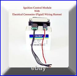 Ignition Control Module With 2 Electrical Connectors Fits GM Vehicles 1987-1993