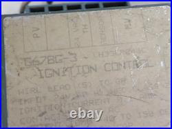 JOHNSON CONTROLS G67BG-3 Ignition Control Module LH33EP040C