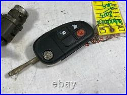 Jaguar X-type V6 3.0 Ecm Ignition Immobilzer Lock Key Set 1x43-10k975-bs Oem F5