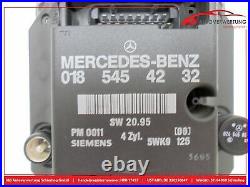 MERCEDES Benz W124 W202 Steuergerät Motor PMS 0185454232 SIEMENS