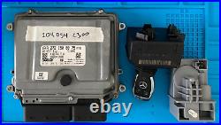 MERCEDES W204 C300 ENGINE CONTROL Module ECU ECM IGNITION KEY ESL Emulator