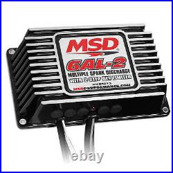 MSD 64213 Black 6AL-2 Ignition Control Box With Built-In 2 Step Rev-Limiter
