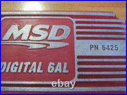 MSD 6425 Digital 6AL Ignition Box RPM rev Limiter hot rod dragster drag boat