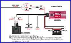MSD 6425 Digital 6AL Ignition Control with Rev Control Red