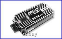 MSD 64253 BLACK Digital 6AL Ignition Control Set Built in Rev Limiter