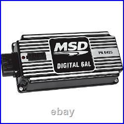 MSD 64253 High Output 6AL Digital Ignition Box Control Rev Limiter CDI 12V BLACK