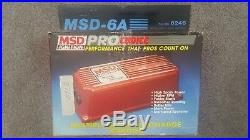 MSD 6A 6246 6200 series Ignition Spark Coil NOS Autotronic Control Module Pack