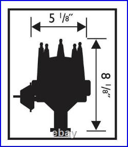 MSD 8360 Distributor With Built-In Ignition Module For 1955-2000 Chevy/GMC V8