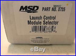 MSD 8735 Module Selector Launch Control 3-Step Adjustable 1000-10900 rpm