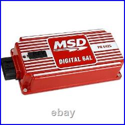 MSD Digital 6AL Ignition Control Box Red with Built-In Rev-Limit Control 6425