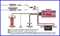 MSD Digital 6AL Ignition Control Box Red with Built-In Rev-Limit Control 6425