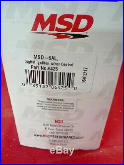 MSD Digital 6AL Ignition Control Module (6425) new in box free ship