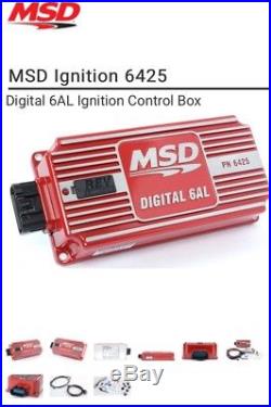 MSD IGNITION CONTROL BOX MODULE DIGITAL 6AL #6425 Used