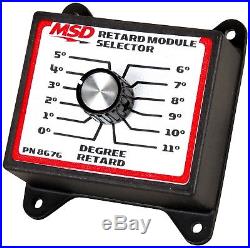 MSD Ignition 8676 Timing Retard Control Selector Switch Module 0-11 Degrees