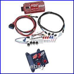 MSD Red Digital 6AL Ignition Control Module & 2 Step Rev Controller 6425 8732