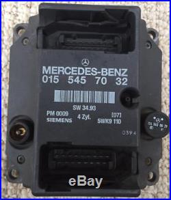 Mercedes W124 E 200 E Class PMS Ignition Control Module 015 545 70 32, 5WK9 110