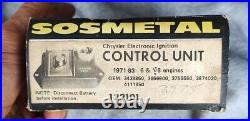 Mopar Chrysler 1971-83 Chrysler 3874020 Electronic Ignition Module Control Unit