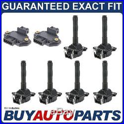 New Complete Ignition Coil & ICM Control Module Set For Audi A6 Allroad & S4