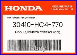 NEW Genuine OEM Honda MODULE, IGNITION CONTROL (CDI) 30410-HC4-770