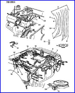 NOS 1986-1987 Dodge Diplomat 318 Moteur ECM Allumage Spark Control Module POLICE