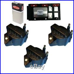 New Delphi Ignition Control Module + (3) Ignition Coils For Buick Chevrolet