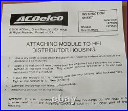 New Genuine ACDelco Ignition Control Module D579 GM # 10482803