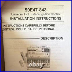 New Open Box White-Rodgers 50E47-843 Universal HSI Ignition Control Module Kit