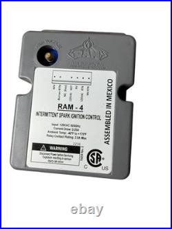 RAM Electronics RAM-4 Intermittent Spark Ignition Control Module 120V New