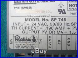 Robertshaw Ignition Control Module Lennox 97H0401 100-00831-01 SP745 NR-C-60-30