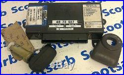 SAAB 9-5 95 ECU Electronic Twice Control & Key & Barrel & Ignition Cover 4873527