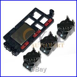 Set of 3 Ignition Coil & 1 Control Module Kit for Chevy Pontiac Buick Olds Isuzu
