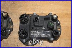 TWO 1994 Mercedes Benz S600 V12 EZL Ignition Control Module 0135457032 OEM