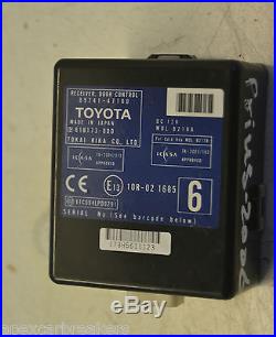 Toyota Prius ECU Set 89661-47120 Prius 1.5 vvti Hybrid Ignition Barrel Set 2007