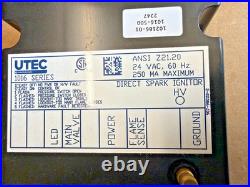 UTEC 1016-500 Direct Spark Ignition Control Module 24VAC HVAC 102186-01