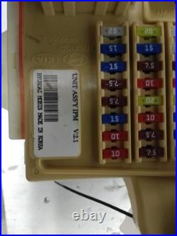 Used Ignition Control Module fits 2015 Kia Sorento Body Control BCM LH dash key