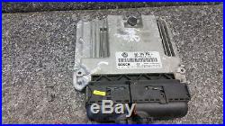 Vw Golf Mk5 2003-08 2.0 Fsi Speedo Engine Ecu Ignition Barrel Key Lock Set #6a#3