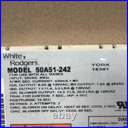 White Rodgers 50A51-242 Furnace Ignition Control Module YORK 18381