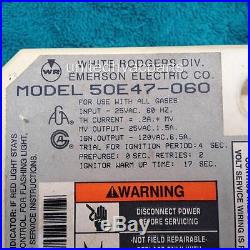 White Rodgers 50E47-060 Ignition Control Module 50E47060