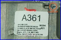 +a361 W204 C204 Mercedes 12-15 C Class Coupe Ecm Engine Control Module Computer